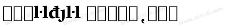 Charter Black字体转换 Charter Black字体转换
